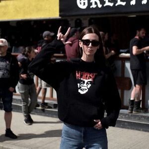 Obey X Hellfest Hoodie Black Unisex